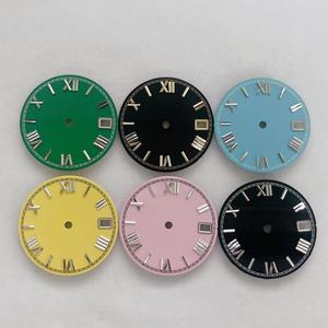 Esfera de Reloj Original de 28.5mm con Escala Romana, Accesorios Compatibles con Movimientos NH35/36/4R/7S, Herramientas y Piezas para Relojes de Pulsera - Product Image 1