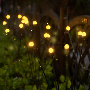 Lampes solaires de jardin, décorations de jardin LED imperméables pour l'extérieur, lumières à piquer pour pelouse et sol - Product Image 3