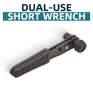 Reversible Ratchet Wrench 11cm Metric Hex Opening Anti Slip Handle Diy <b>Tool</b> - Product Image 2