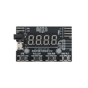 Diskon Besar Layar Sel Beban Pintar HX711 Sensor Tekanan Penimbangan Skala Elektronik Modul Tampilan Tabung Digital dengan HX711 - Product Image 3
