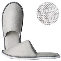 Échantillon gratuit de chaussons en sherpa, chaussons à coutures, chaussons légers pour la maison