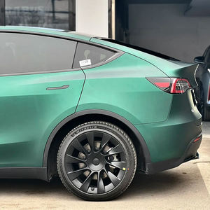 PET <span class=keywords><strong>Venom</strong></span> Vert Classique 1.52x17m Enveloppe de vinyle pour véhicule anti-rayures Finition chromée mate Corps Rouleaux de doublure en PVC Changement de couleur - Product Image 3