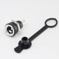 DC-022B 5.5*2.5/2.1mm prise cc à montage sur panneau, connecteur d'alimentation à baril, 12V pour moteur électrique