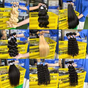 Meilleures ventes de mèches de cheveux humains brésiliens vierges Remy non traités de 8 à 14 pouces, vente en gros, livraison gratuite - Product Image 5