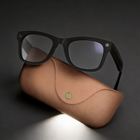 Gafas Inteligentes con Protección Anti Luz Azul, Audio Inalámbrico, Marco TR90, Resistentes al Agua IP65, Dispositivo de Carga Magnética