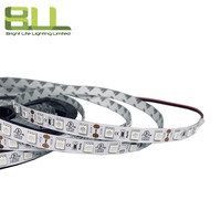 Smd 5050 60leds azul solo color Flex iluminación de decoración inteligente para pasillo de hotel luz LED inteligente