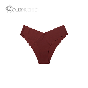 2025 nuevas bragas multicolores con cintura en <span class=keywords><strong>V</strong></span> para mujer, ropa interior Sexy de tiro bajo sin costuras para mujer, bragas de uso diario - Product Image 5