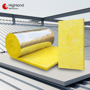 Muestras Gratis de Aislamiento de Lana de Fibra de Vidrio Tipo Manta 650 ℃   Lana de Vidrio de 50 mm para Aislamiento de Techos en Edificios - Product Image 1