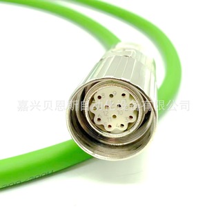 Cable de extensión para codificador Heidenhain, conector M23 de 12 pines, revestimiento de PVC, IP65, para máquinas herramienta CNC - Product Image 5