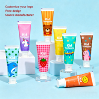 Dentifrice pour enfants de 0 à 3 ans et de 2 à 5 ans, saveur de fruits à bulles, santé bucco-dentaire, anti-caries, nettoyage en profondeur, saveurs sucrées