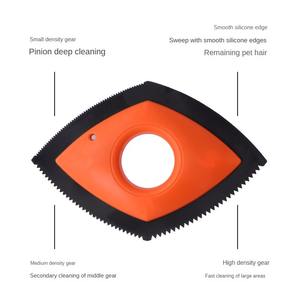 Multifunctional Household Pet Hair Removal Brush Stainless & Silicone Cat Hair Brush & Carpet Cleaning Shaver Combs - Product Image 3