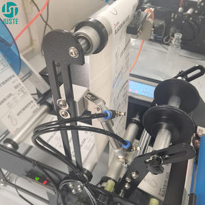 Circle Label Applica tor Kleine automatische Rotations etikett ier maschine für Soft Paper Pop 10 ml 5ml Reagenzglas Glas Ampulle Cane School - Product Image 5