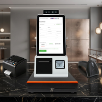 Système de point de vente tout-en-un CE certifié OEM HPZ2, ordinateur de bureau 10,1 pouces, 2 Go de RAM, 16 Go de stockage, processeur Intel, Android, imprimante thermique, garantie 1 an