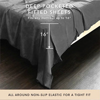 100% écologique bambou Lyocell ensemble de literie tissé Style moderne été Cool drap de lit taie d'oreiller pour hôtels