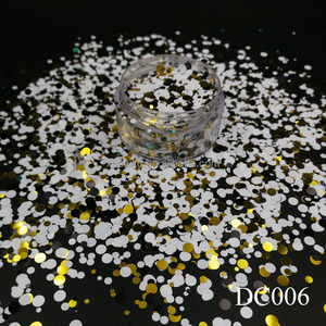 Xucai BL100 Series Fine Bio Glitter Powder Laser Silver Crafts para festivales Maquillaje Venta caliente Suministros de fiesta de plástico a granel - Product Image 4