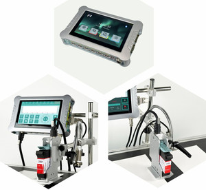 Tij pencetak teks otomatis Online <span class=keywords><strong>Printer</strong></span> Inkjet Batch Coding tanggal cetak Mesin <span class=keywords><strong>Coder</strong></span> untuk tas anyaman - Product Image 2