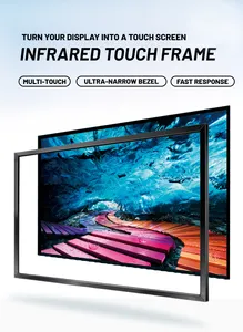 Multi-Touch 98 Inch Infrared Touch Frame IR Touch Screen Overlay With USB