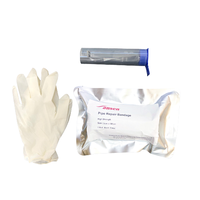 Kit de fixation de liaison rapide Outils de réparation de tuyaux Plomberie de réparation de tuyaux avec mastic époxy d'étanchéité