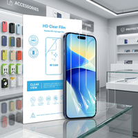 Protection d'écran personnalisée en TPU HD transparent, film hydrogel flexible EPU pour téléphone, montre, objectif – Découpe en gros