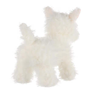 Jouets en peluche créatifs et <span class=keywords><strong>mignons</strong></span> en gros : Chiot de West Highland White Terrier en peluche, doux et câlin, cadeaux parfaits pour les enfants - Product Image 3