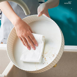 Plateau tournant antidérapant à 360° pour armoire de cuisine, avec base large, bac de rangement rotatif pour cuisine - Vente en gros - Product Image 6