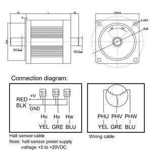 Custom Borstelloze <span class=keywords><strong>Motor</strong></span> 8 Pole <span class=keywords><strong>Dc</strong></span> Elektrische <span class=keywords><strong>Motor</strong></span> Kit 220V 310V Loopband 96V Bldc 1000W Planetaire versnellingsbak Custom Borstelloze <span class=keywords><strong>Motor</strong></span> - Product Image 2