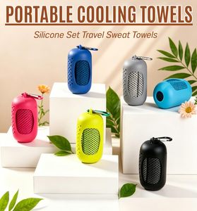 ผ้าเช็ดตัวเย็นสบาย ขนาด 30x80 ซม. เนื้อนุ่ม ระบายอากาศได้ดี เหมาะสำหรับโยคะ กีฬา  รับสกรีนโลโก้ ผ้าไมโครไฟเบอร์สำหรับกีฬา ผ้าเช็ดตัวเย็นแบบกำหนดเอง - Product Image 2