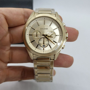 <span class=keywords><strong>Reloj</strong></span> Cronógrafo para Hombre de Alta Calidad con Esfera Interior a Rayas y Pantalla Analógica de Cuarzo Precisa - Product Image 4
