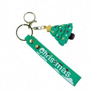 New Christmas Mold Keychain Badges Pvc Rubber Custom 3D Zinc Alloy Fashionable Silicone <b>Key</b> <b>Chain</b> - Product Image 2