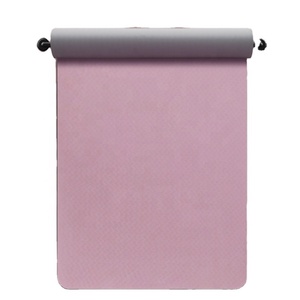 Tapis de yoga de haute qualité antidérapant, absorbant les chocs, en TPE, avec logo personnalisé, imperméable et résistant aux déchirures - Product Image 1