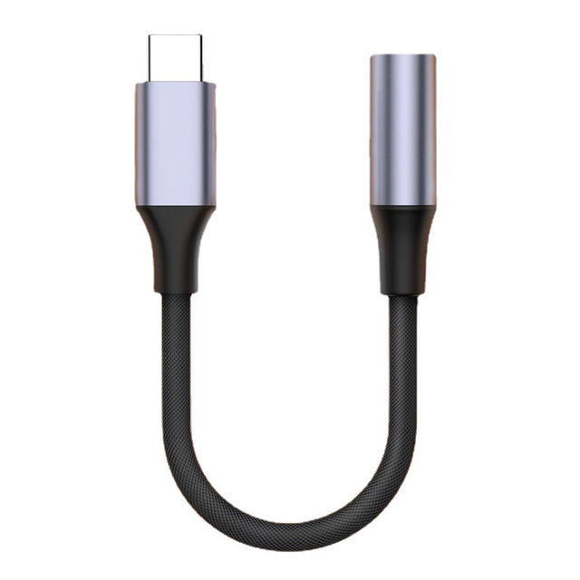 USB C to 3.5mm Audio Adapter Type C to Headphone Aux Jack Dongle 16bit 48kHz HiFi DAC Digital Cable Cord
