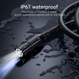 नए आगमन औद्योगिक पाइप सीवर मरम्मत उपकरण बोरस्कोप 2.9 सेमी शॉर्ट लेन 1080 पी 4.3 इंच कठोर पोर्टेबल और एंडोस्कोप कैमरा - Product Image 5