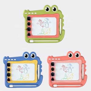 Brinquedos do bebê Cor Dos Desenhos Animados Almofada De Escrita Magnética Aprendizagem Brinquedos De Desenho Placa De Escrita Magnética Educacional - Product Image 2