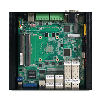 Mini PC Industrial 4Lan RS485 RS232 con Consola Personalizada, 4 SFP, Router Suave, GPIO, ODM, OEM, Mikrotik, Pfsense, Firewall