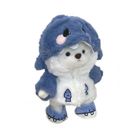 Juguete de Peluche Súper Suave y Adorable que se Transforma en un Oso de Peluche con Forma de Corazón para Niñas, Regalo de Cumpleaños con Forro de Malla, Juguete de Peluche Personalizado
