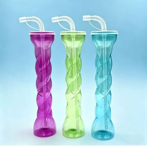 Gobelet jetable créatif en plastique torsadé pour événements, fêtes, réunions, enfants et fêtes en plein air - Product Image 3