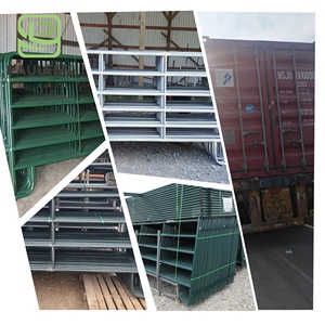 ألواح حظائر الخيول المجلفنة مع سياج كهربائي يعمل بالطاقة الشمسية لمزارع الماشية، ألواح الخيول بالجملة - Product Image 6