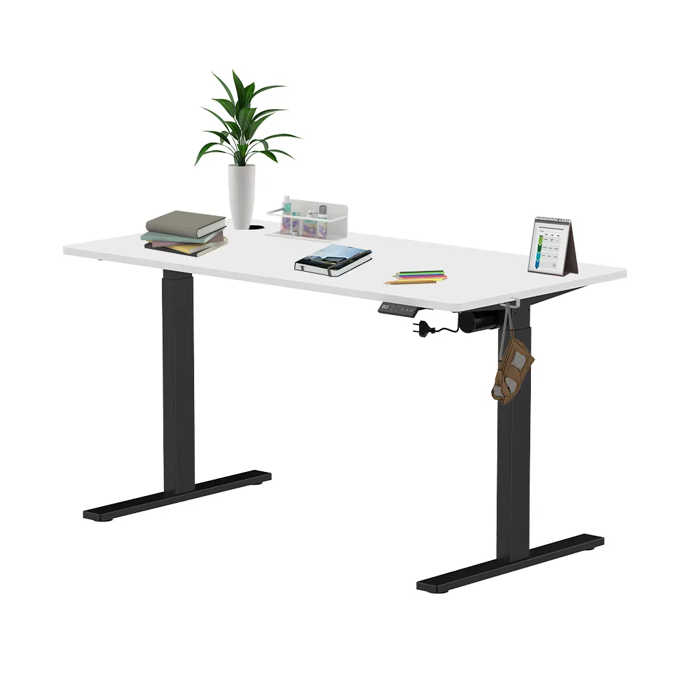 Одномоторные офисные электрические регулируемые по высоте столы, Автоматический подъемный стол, стойка для компьютерного стола