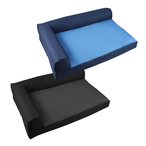 Massives Muster Schaums ofa mit abnehmbarem wasch barem Bezug Rechteckform Haustier Selbst wärmende Betten Karton verpackt - Product Image 3