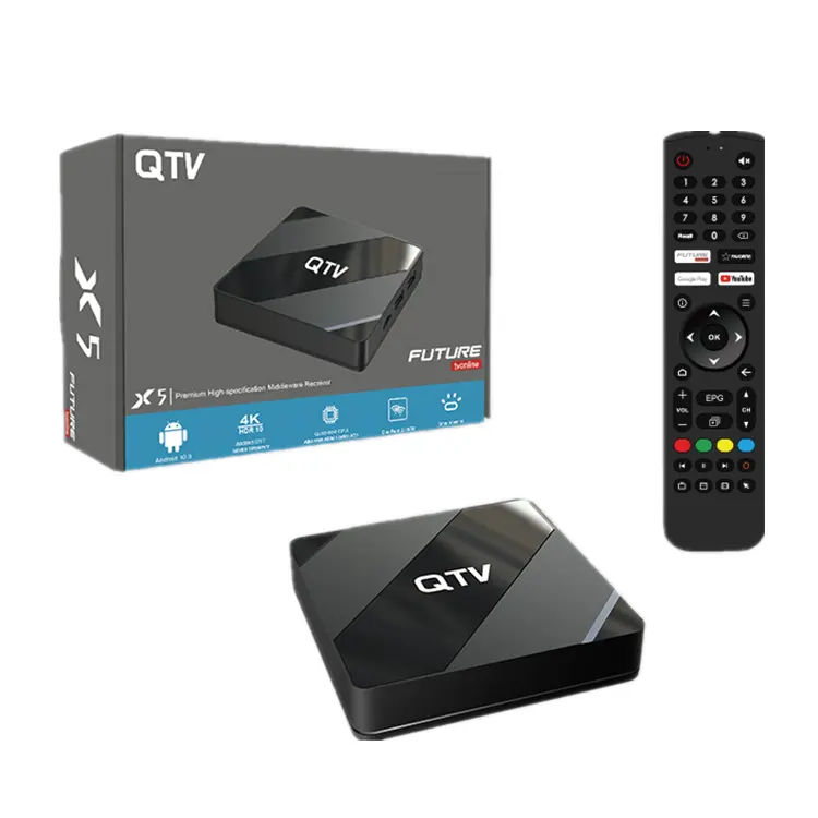 Nieuwe Qtv Android 10.0 Set Top Box Xtv Air My Tv Online Xtv Pro Iptv Tv Box H616 2Gb 8Gb Toekomstige Tv Streaming Mediaspeler