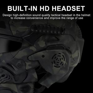 Cache-cou mobile pour casque tactique, camouflage, ajustement universel, insert de protection pour la tête - Product Image 3