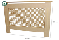 Cache-radiateur en MDF de style anglais, armoire de chauffage pour la décoration de la maison