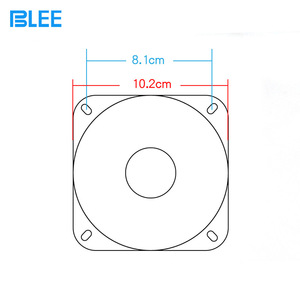 Square 4 Inch Gaming Speaker 8 Ohm 5W With Large Magnet For <b>Game</b> Console - Product Image 2