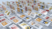 Etiqueta Electrónica de Precio COMPAX de 5.83 Pulgadas, 4 Colores, Tinta Electrónica ESL, Alta Resolución, Edición Rápida, para Interiores, IP65, Comercio Minorista