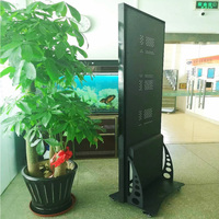 Layar Poster LED Full-Color IP65 untuk Luar Ruangan, Mesin Periklanan Lipat, Mobile, Sambungan Tanpa Celah, Layar Gob