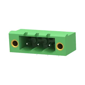 KF2EDGRM 5.0MM Pitch Best price most updated 18 pin connector 5.0mm pitch brass pluggable terminal block /PCB Terminal Block
