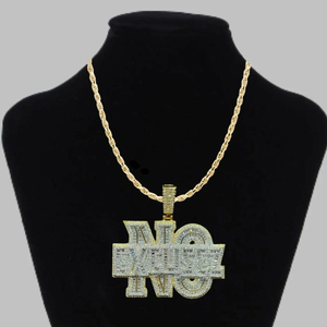 Solid Gold Moissanite Pendant Classic Hip Hop Jewelry for Men and Women with Luxury Fashion Appeal - Product Image 3