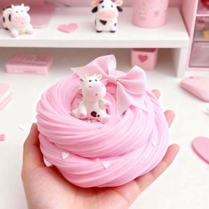 Kit de slime au beurre fait main en gros, sûr, texture lisse et colorée, jouet pâte à modeler DIY pour enfants, activités éducatives amusantes en vrac - Product Image 4