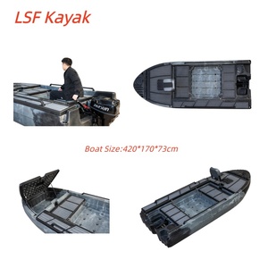 <span class=keywords><strong>Nuevo</strong></span> Bote Eléctrico de HDPE de Gran Tamaño, 4.2M X 1.7M, con la Mejor Vista y Asientos Cómodos para 4 Personas - Product Image 6