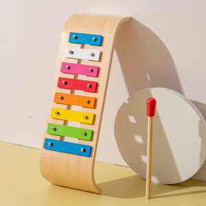 Mainan Anak Chìa Khóa Điện Nhỏ Cho Trẻ Em Montessori Ngoài Trời Giá Rẻ Nhạc Cụ Bằng Gỗ Cho Trẻ Em Đồ Chơi Nhạc Xylophone Cho Trẻ Em - Product Image 2